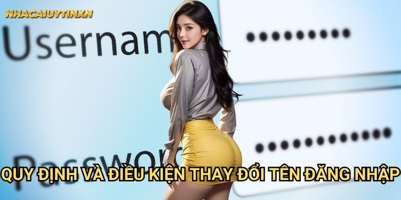 Quy định và điều kiện thay đổi tên đăng nhập
